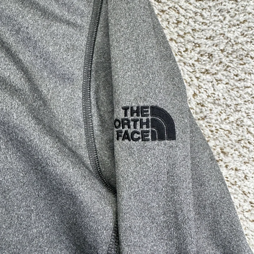 NEW North Face Tech Performance 1/4 Zip Fleece Pullover Asphalt Grey XXL 2XL